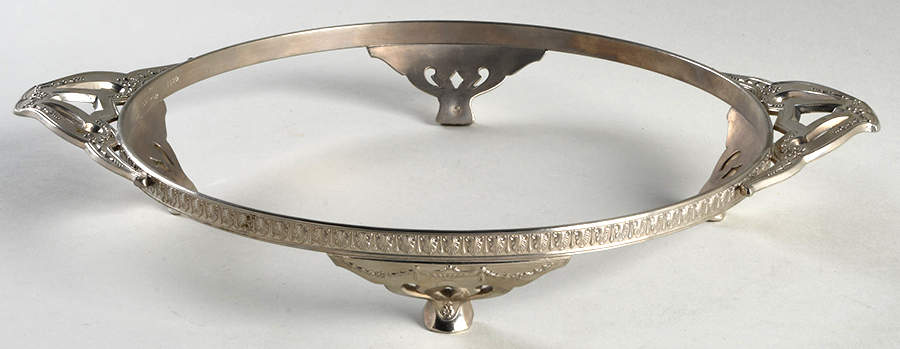 Golden Pheasant Metal Stand for 9" Pie Plate/Baking by Royal Rochester-1