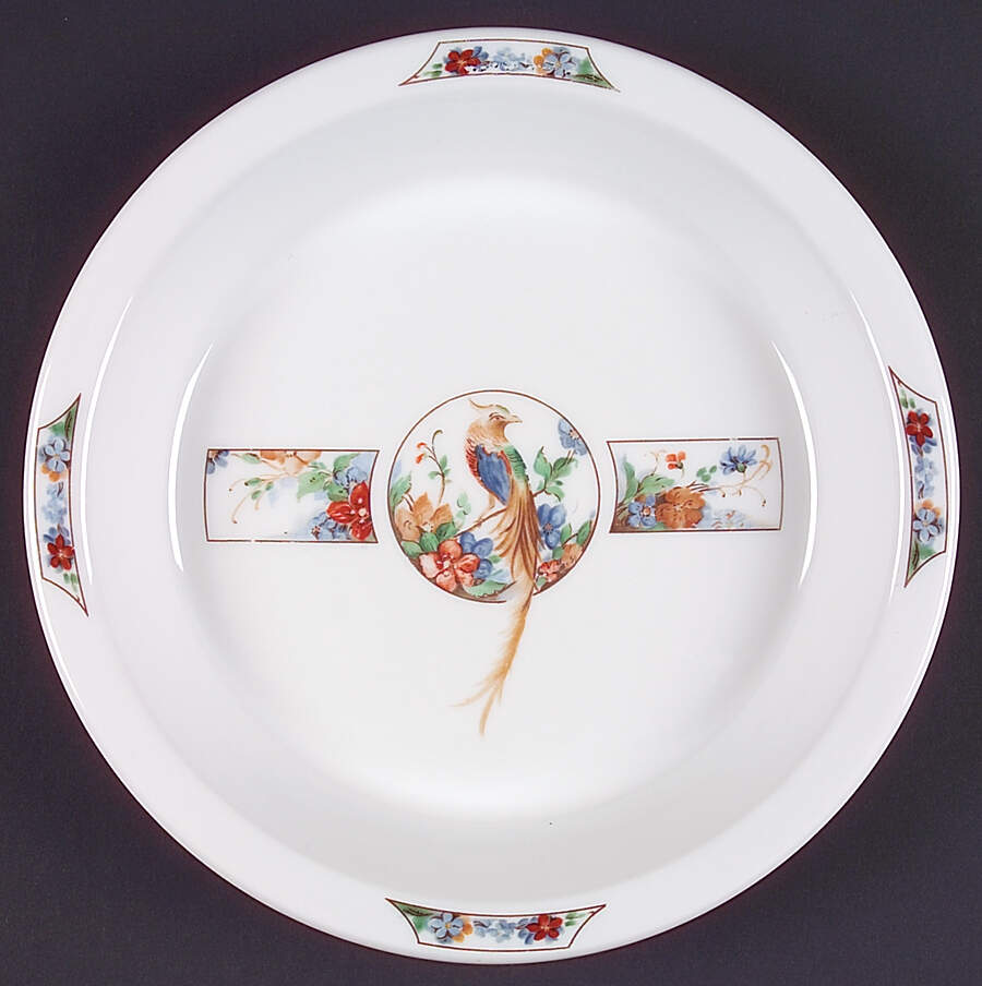 Golden Pheasant 9" Pie Baking Plate by Royal Rochester-1