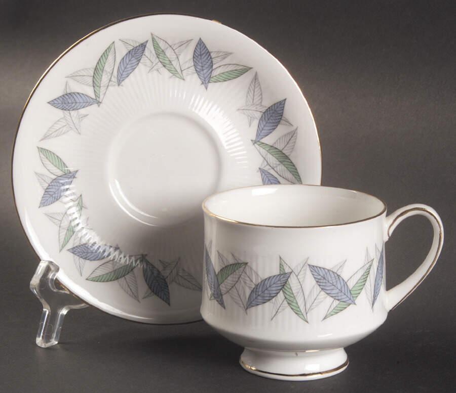 Trend Footed Cup & Saucer Set by Royal Standard-1