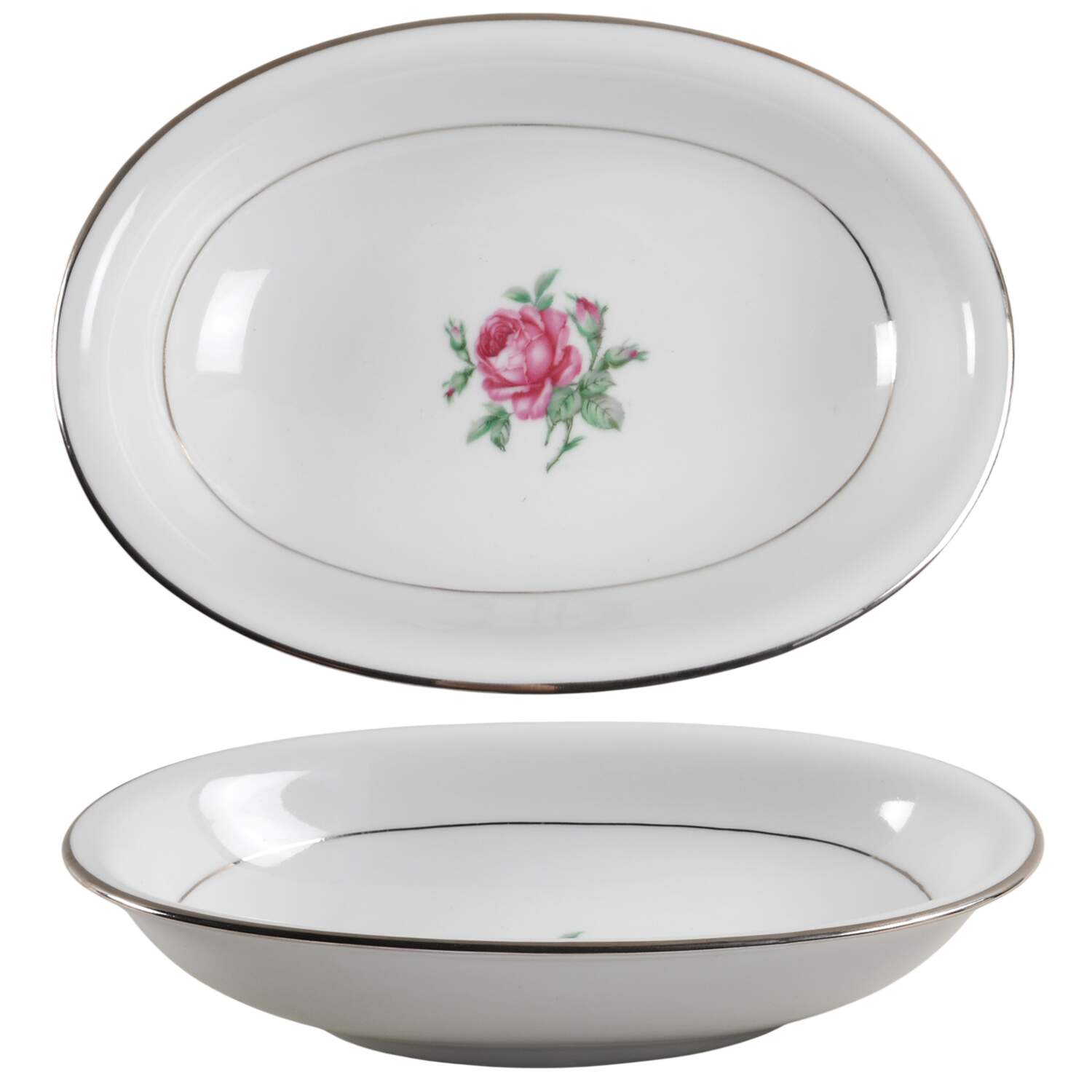 Sharon 10" Oval Vegetable Bowl by Royal Signet-1