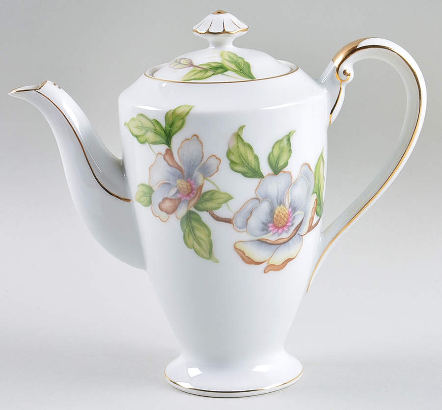 Dogwood Mini Coffee Pot & Lid by Roselyn-1
