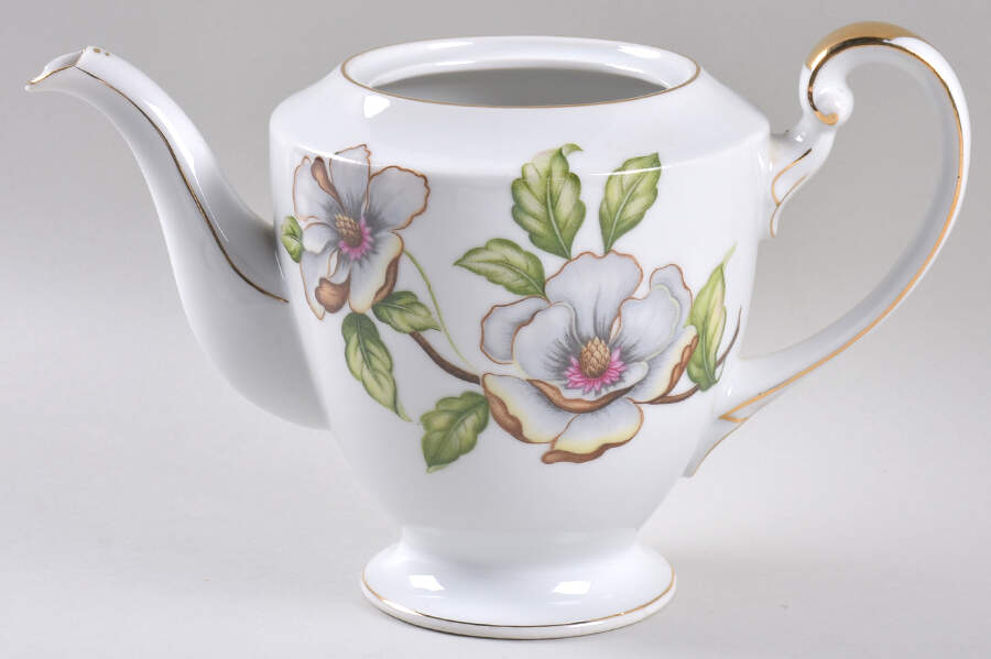 Dogwood Teapot No Lid by Roselyn-1