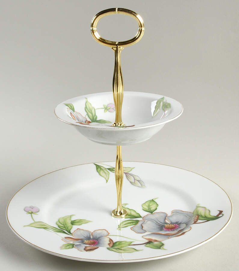 Dogwood 3 1/4"-3 7/8" Chip & Dip/Veg Set 2 Pce (DP/FR) HC by Roselyn-1