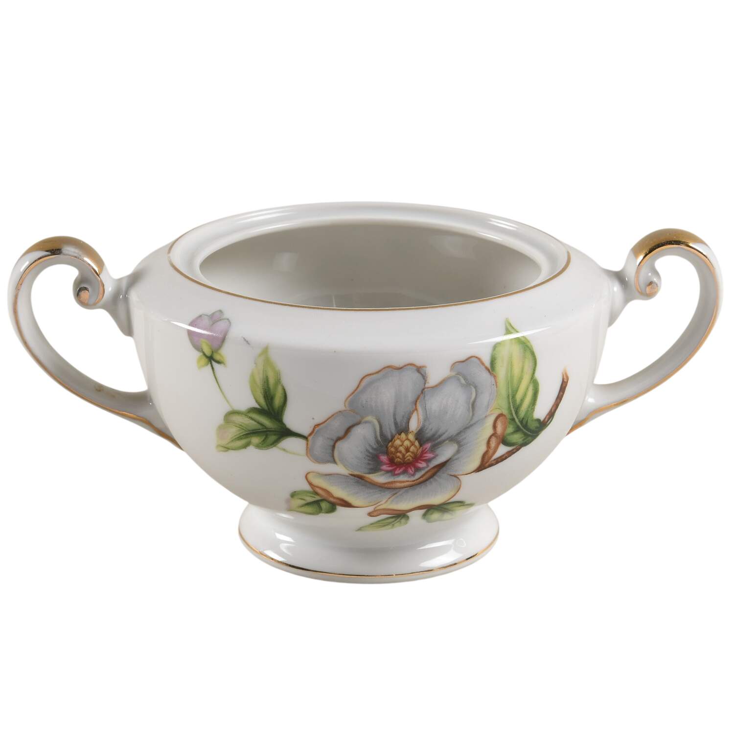Dogwood Sugar Bowl No Lid by Roselyn-1