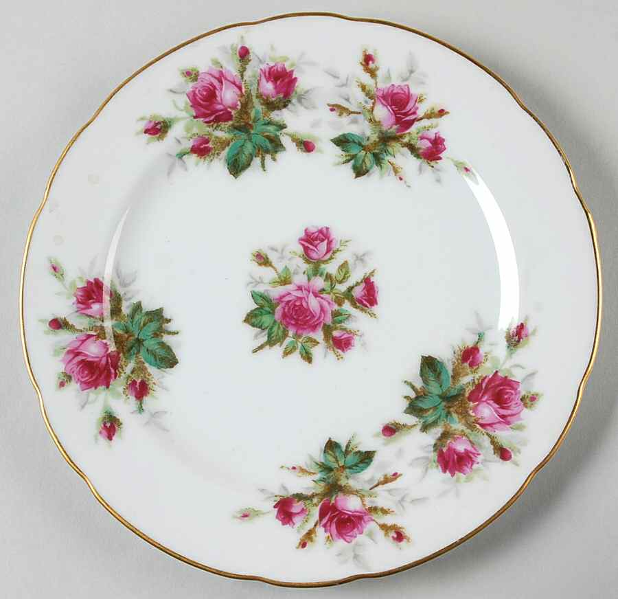 Antique Rose Salad Plate by Rossetti-1