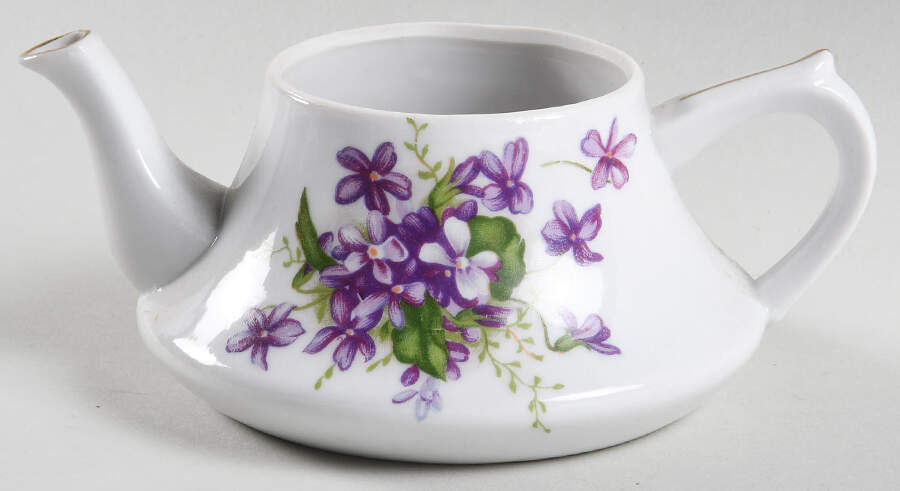 Spring Violets Individual Teapot No Lid by Rossetti-1