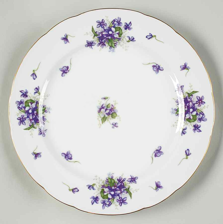 Spring Violets 12" Chop Plate (Round Platter) by Rossetti-1