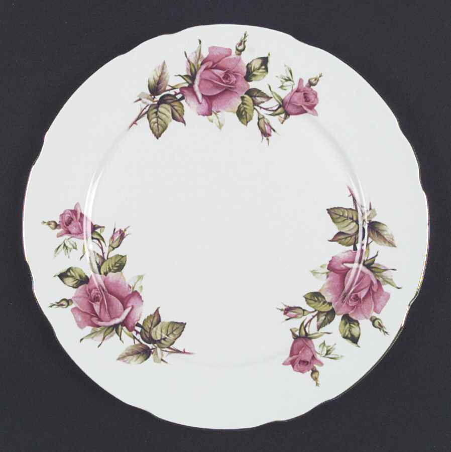 First Love (Scalloped) Dinner Plate by Royal Stafford-1