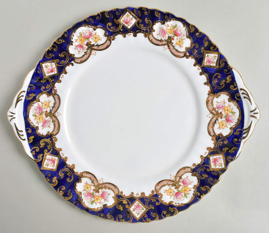 Heritage Handled Cake Plate by Royal Stafford-1