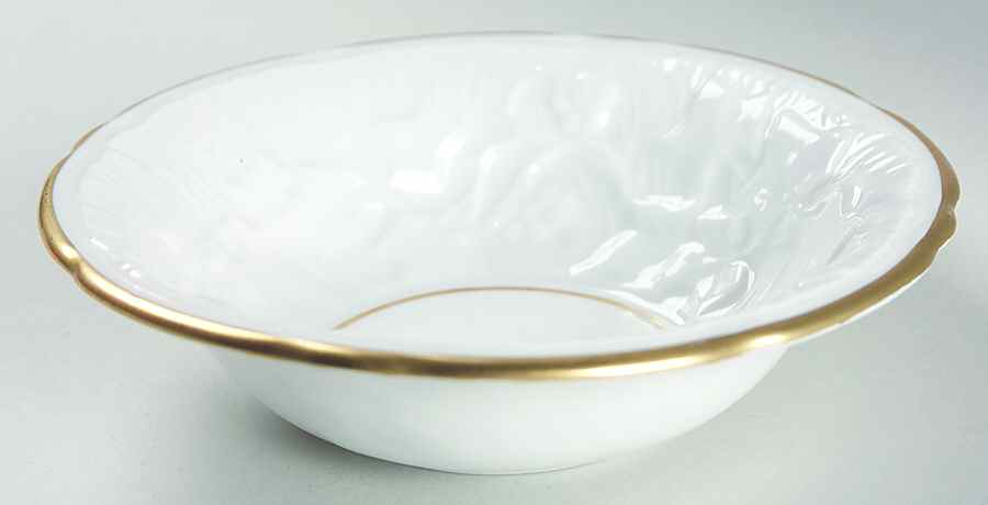 Old English Oak Gold Fruit/Dessert (Sauce) Bowl by Royal Stafford-1
