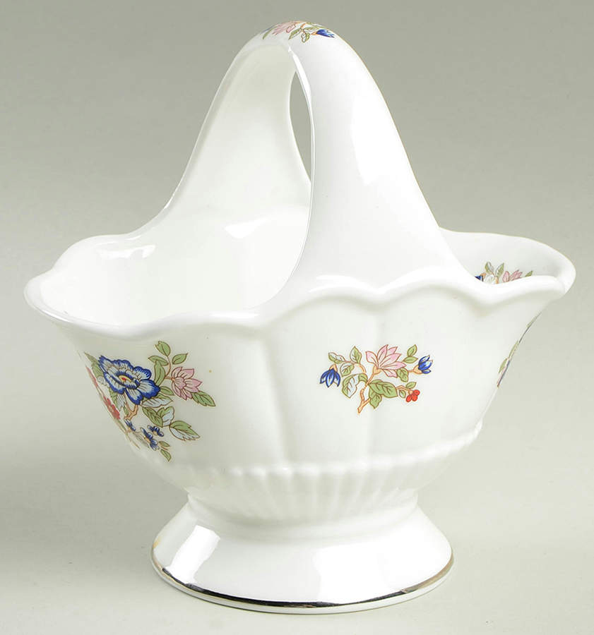 Harmony 25 Year (Silver) Anniversary Basket by Royal Tara-1