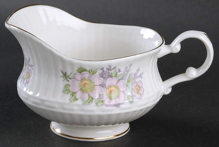 Irish Blossom Gravy Boat by Royal Tara-1