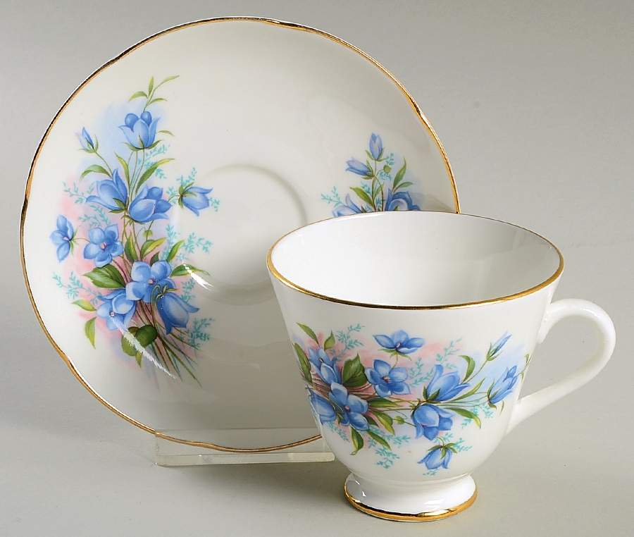 RTA4 Footed Cup & Saucer Set by Royal Tara-1