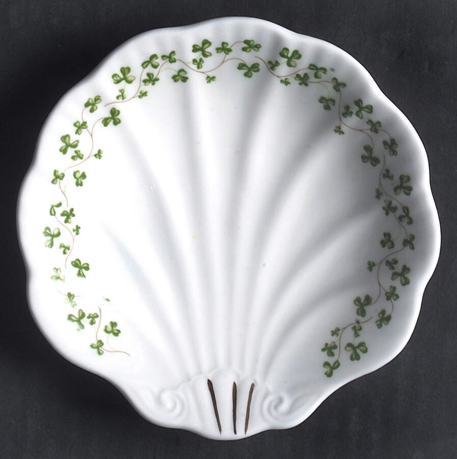 Shamrock Shell Shaped Dish by Royal Tara-1