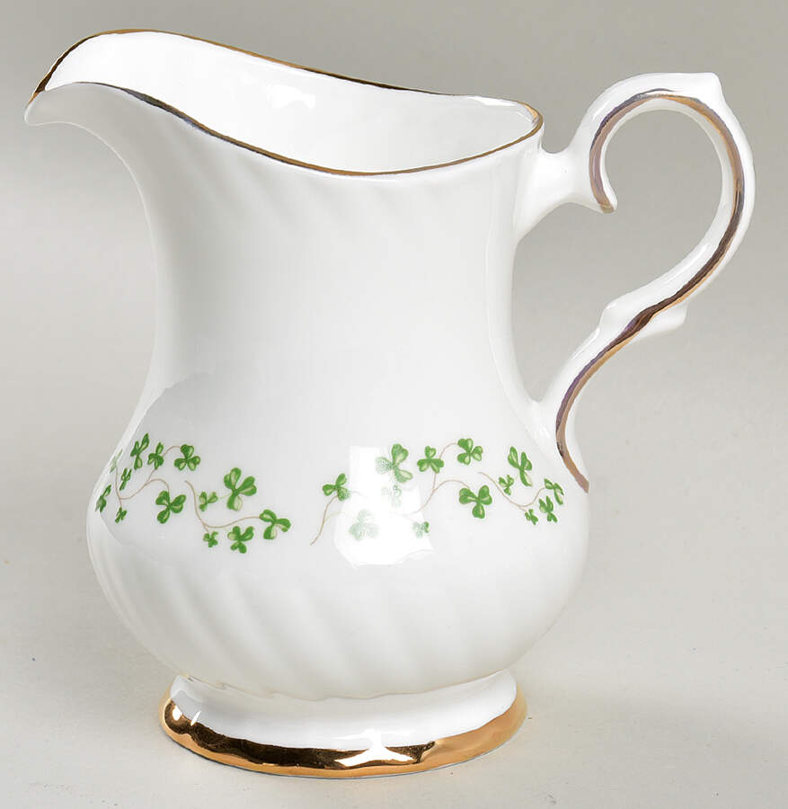 Shamrock Creamer by Royal Tara-1