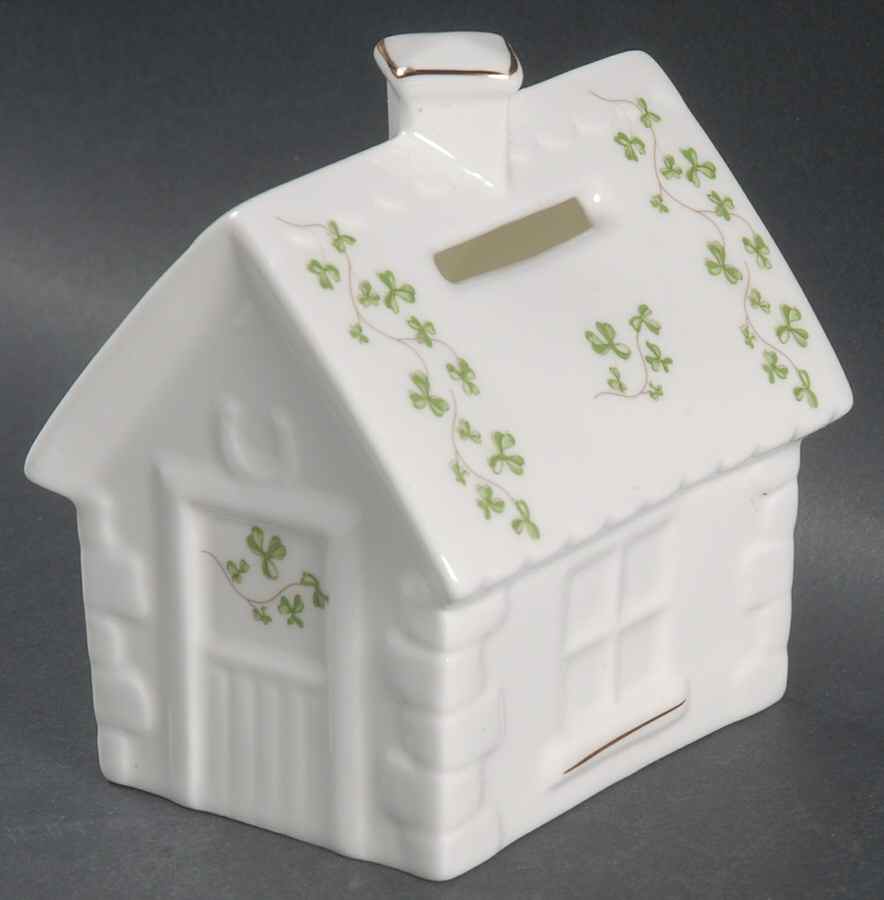 Trellis Shamrock (Ribbed, Fluted) Bank by Royal Tara-1