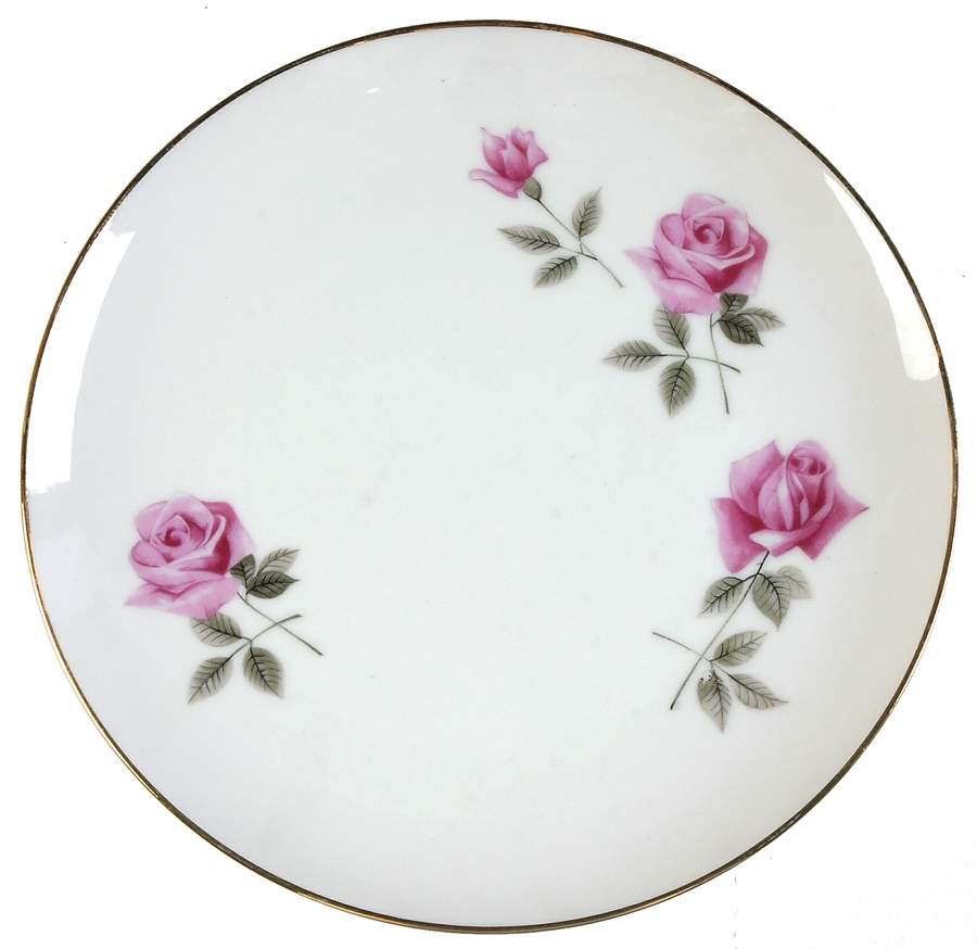 Rose Marie (Smooth) Salad Plate by Royal Tiara-1