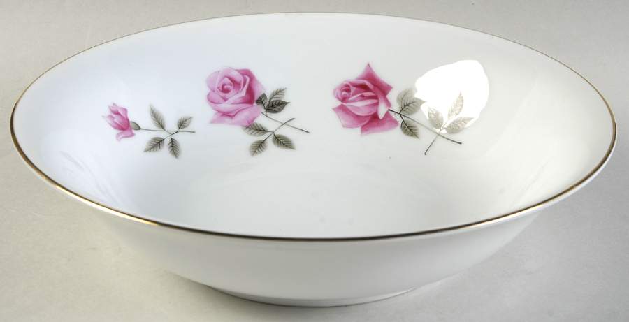 Rose Marie (Smooth) 9" Round Vegetable Bowl by Royal Tiara-1