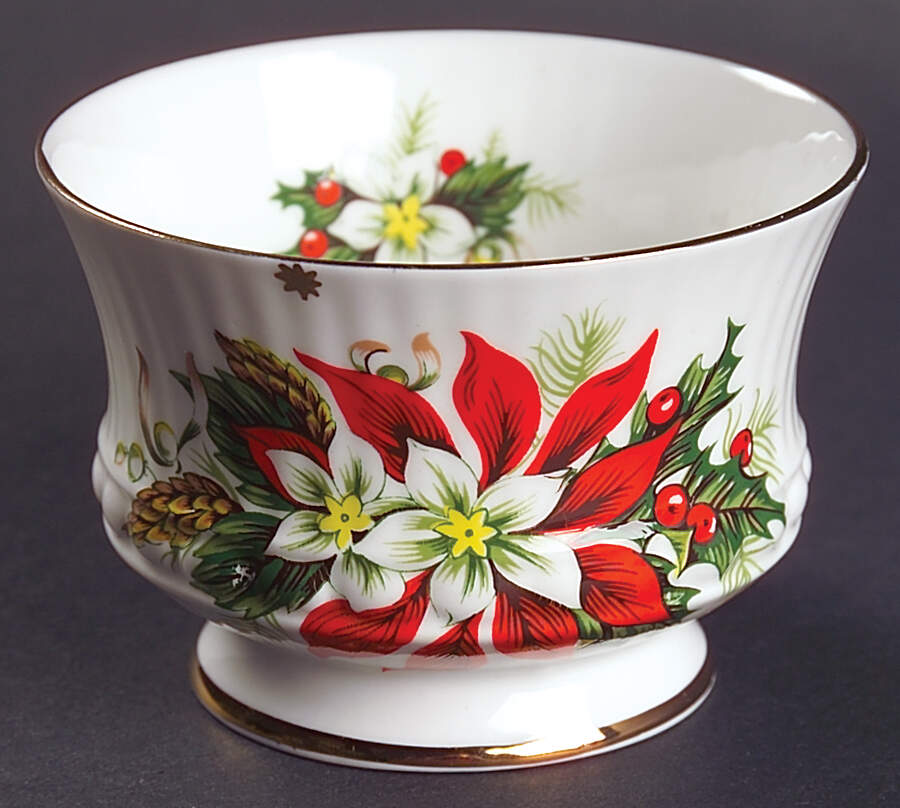 Noel Open Sugar Bowl by Royalty China-1