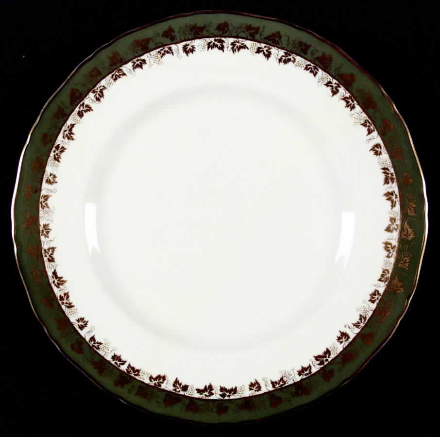 Arundel Green Dinner Plate by Royal Worcester-1