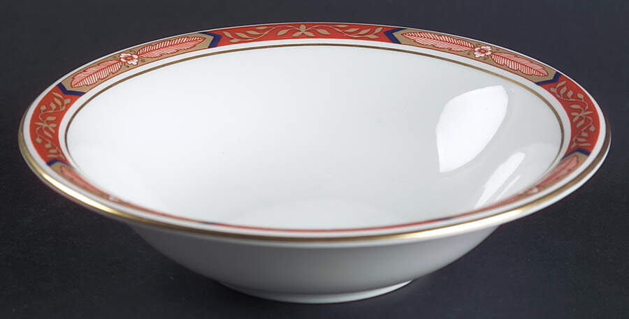 Beaufort Rust Red Coupe Cereal Bowl by Royal Worcester-1