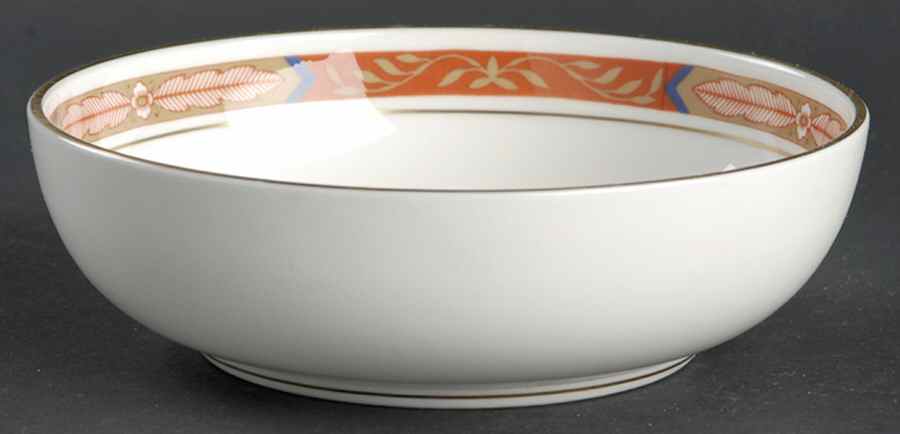 Beaufort Rust Red Fruit/Dessert (Sauce) Bowl by Royal Worcester-1