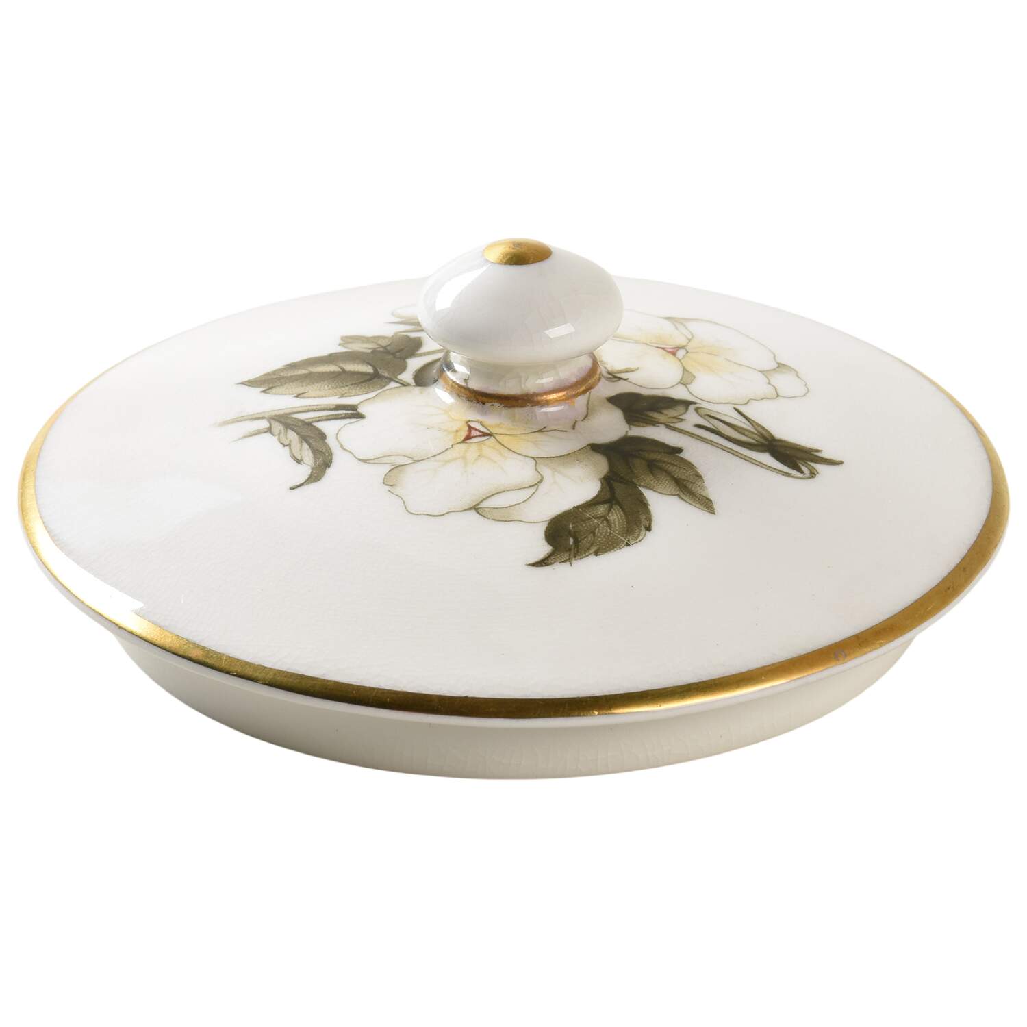 Bernina Lid for Sugar Bowl by Royal Worcester-1