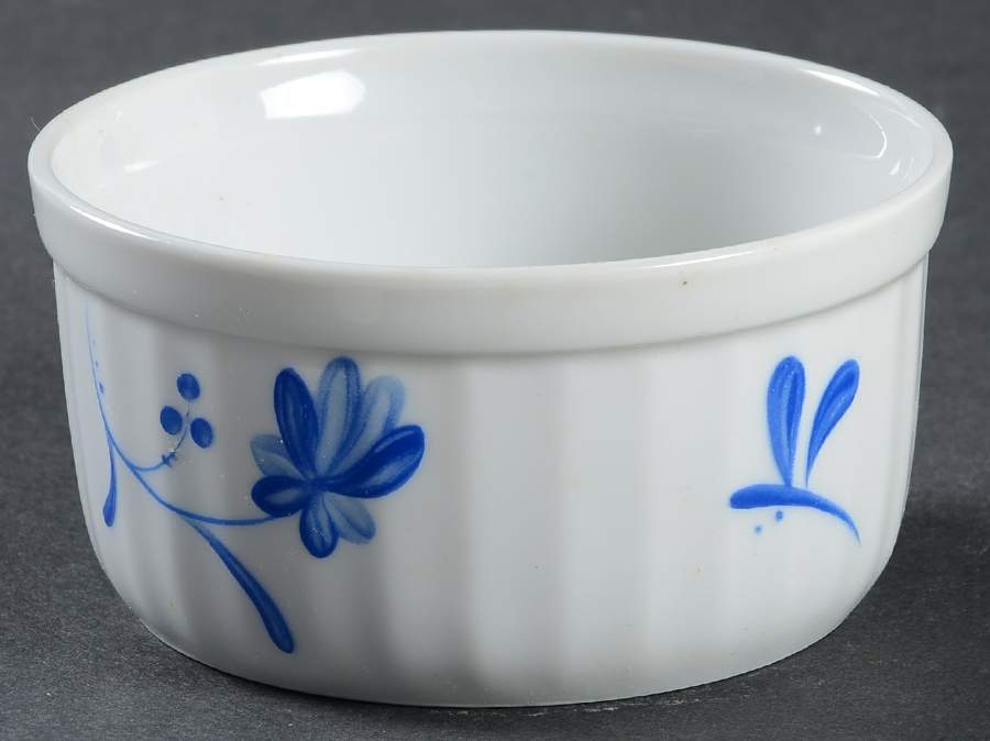 Blue Bow Ramekin by Royal Worcester-1