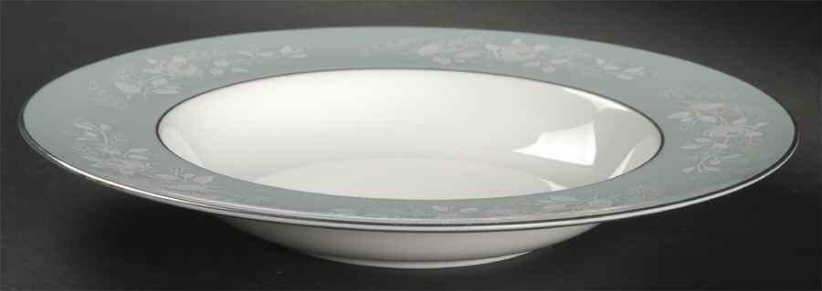 Bridal Rose Large Rim Soup Bowl by Royal Worcester-1