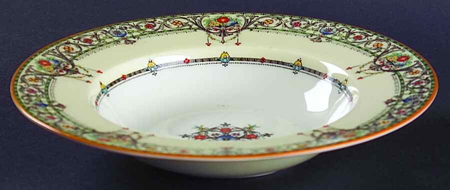 Chantilly Rim Soup Bowl by Royal Worcester-1