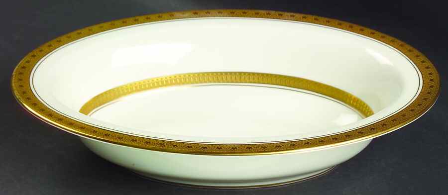 Coronet 10" Oval Vegetable Bowl by Royal Worcester-1