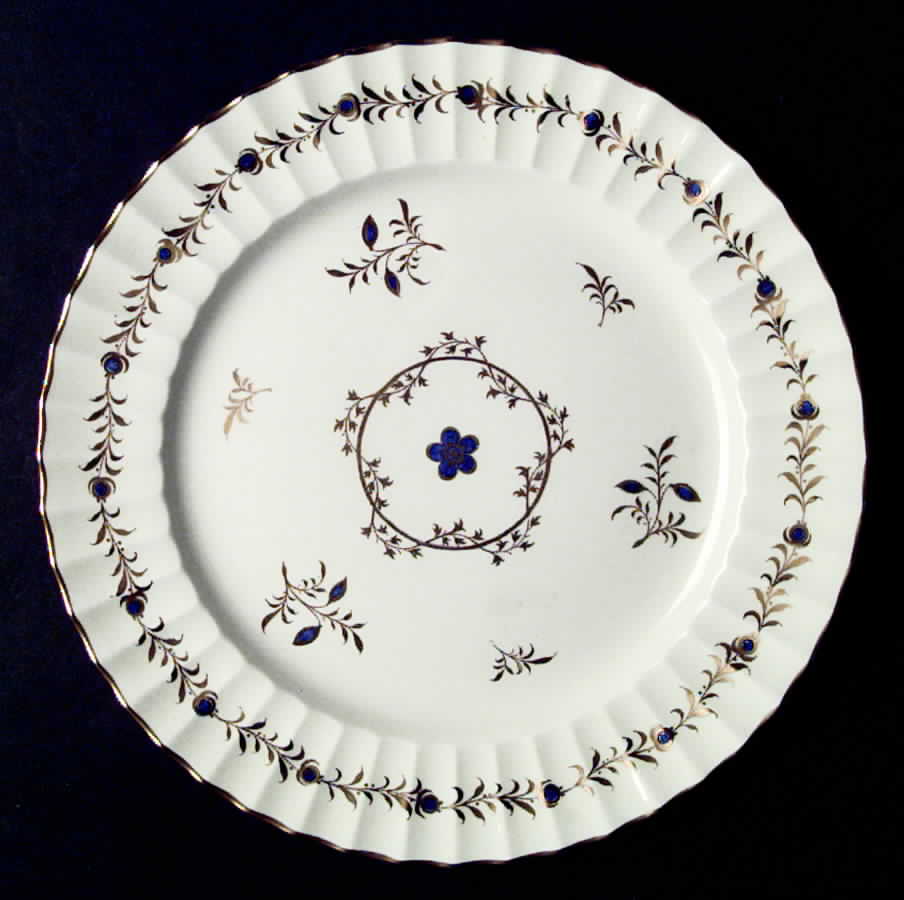 Cumberland Cobalt Blue Dinner Plate by Royal Worcester-1