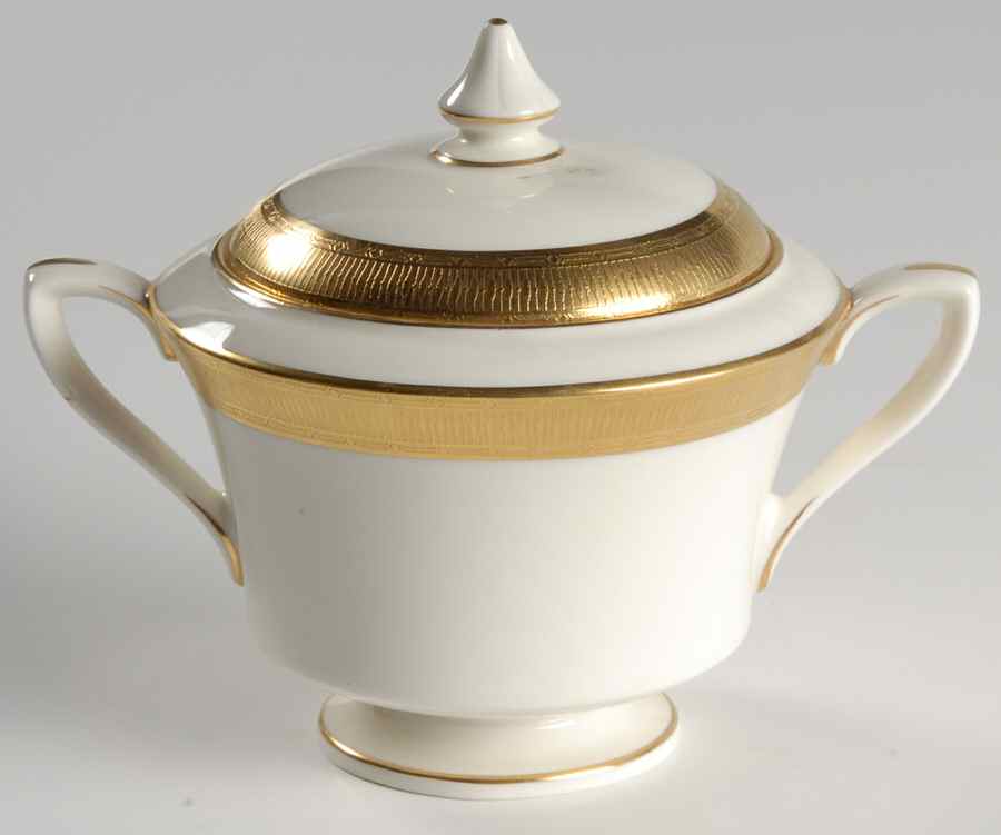 Durham Sugar Bowl & Lid by Royal Worcester-1