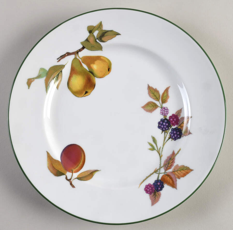 Evesham Vale Salad Plate by Royal Worcester-1