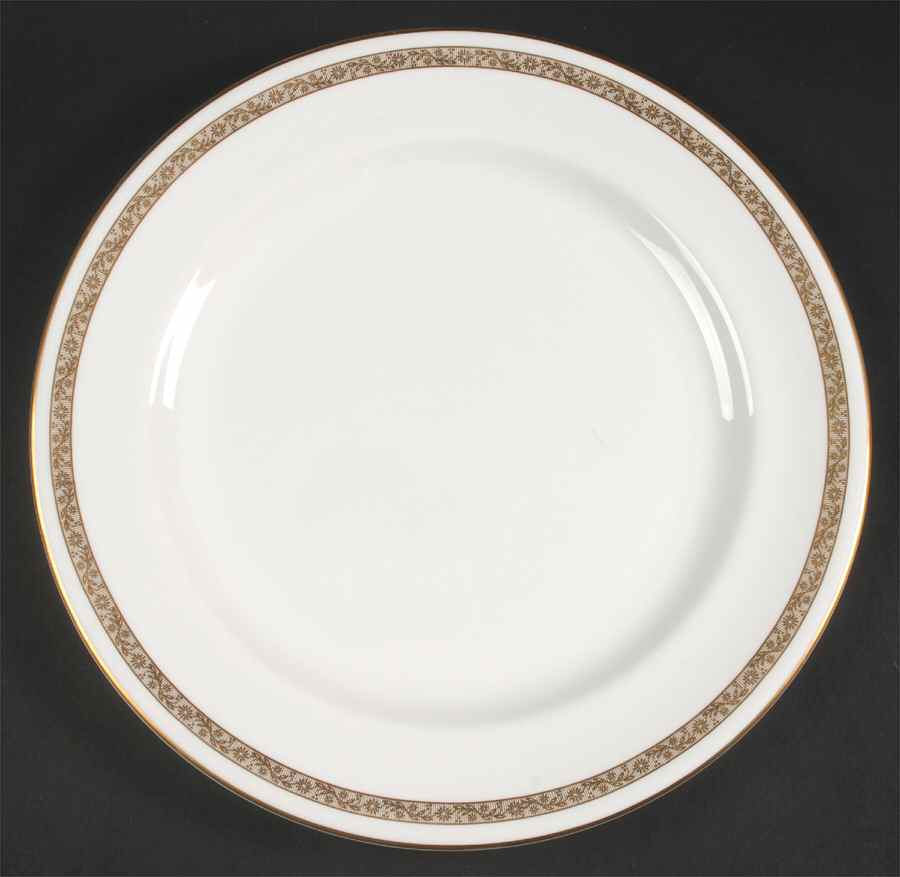 Golden Anniversary 12" Chop Plate (Round Platter) by Royal Worcester-1
