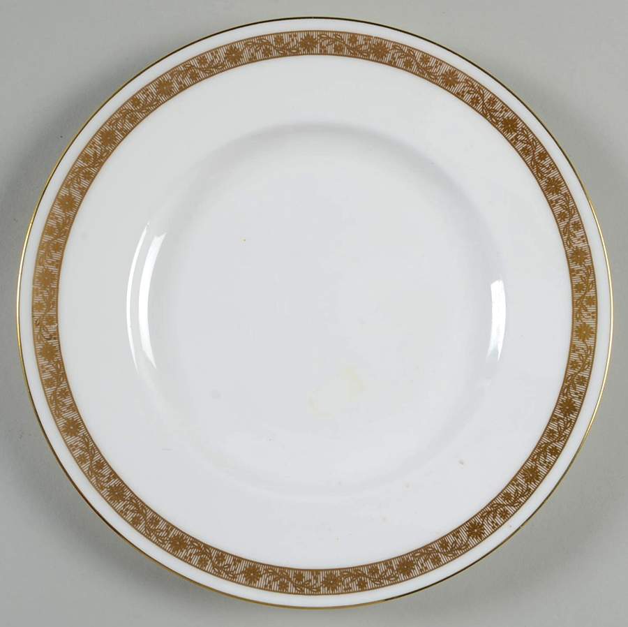 Golden Anniversary Salad Plate by Royal Worcester-1