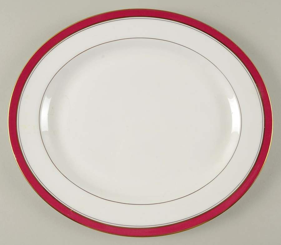 Howard Ruby 13" Oval Serving Platter by Royal Worcester-1