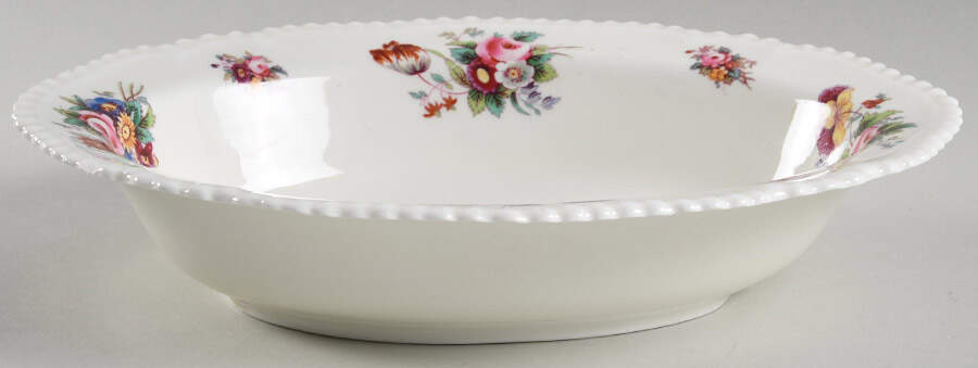 Louise 10" Oval Vegetable Bowl by Royal Worcester-1