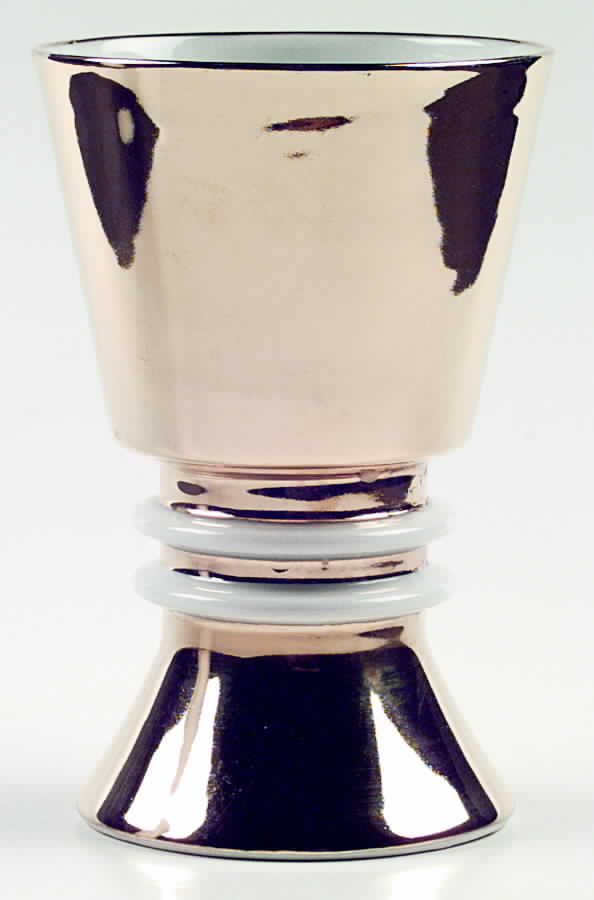 Lustre Gold China Goblet by Royal Worcester-1