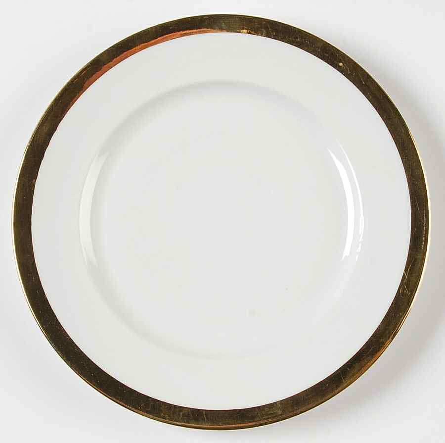 Lustre Gold Salad Plate by Royal Worcester-1