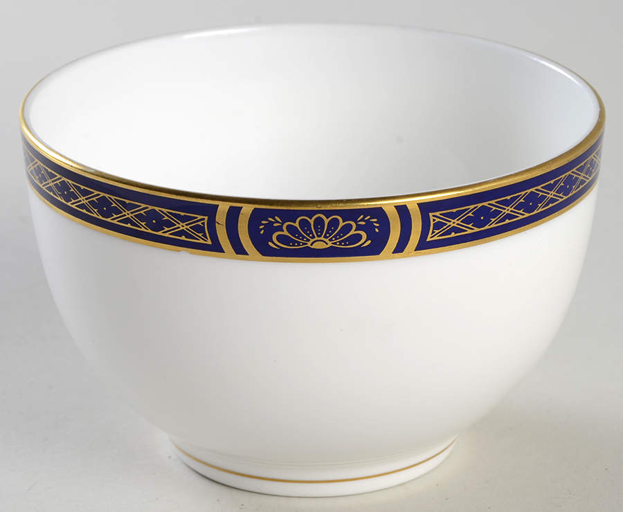 Mountbatten Cobalt Blue (Gold Trim) Open Sugar Bowl by Royal Worcester-1