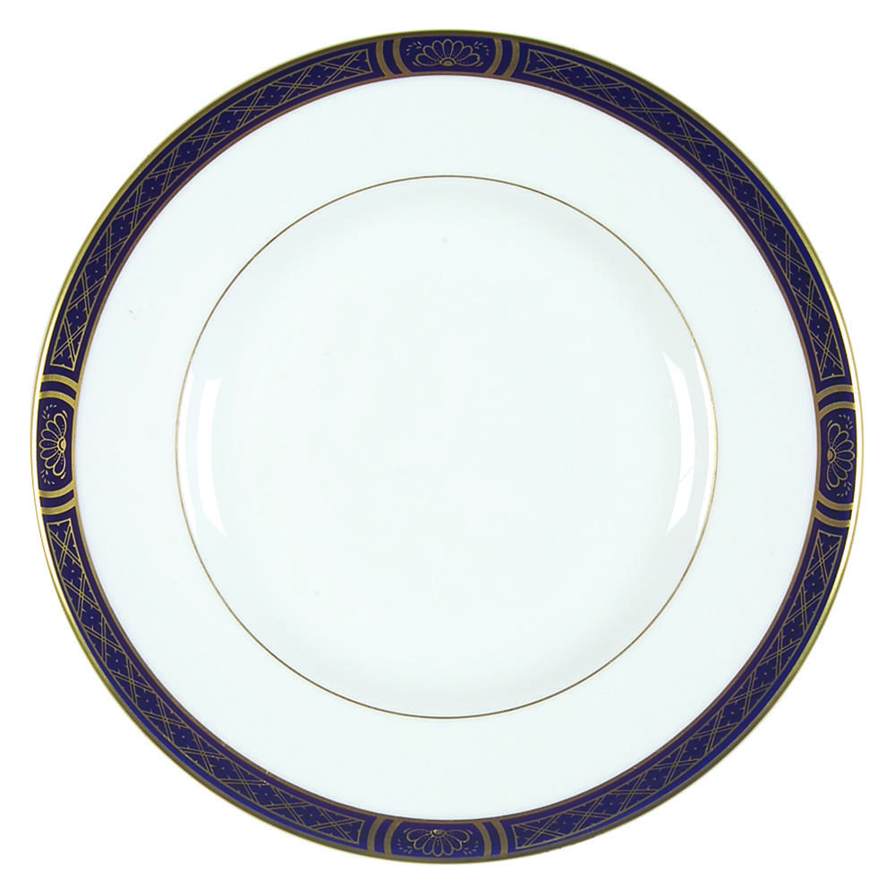 Mountbatten Cobalt Blue (Gold Trim) Salad Plate by Royal Worcester-1