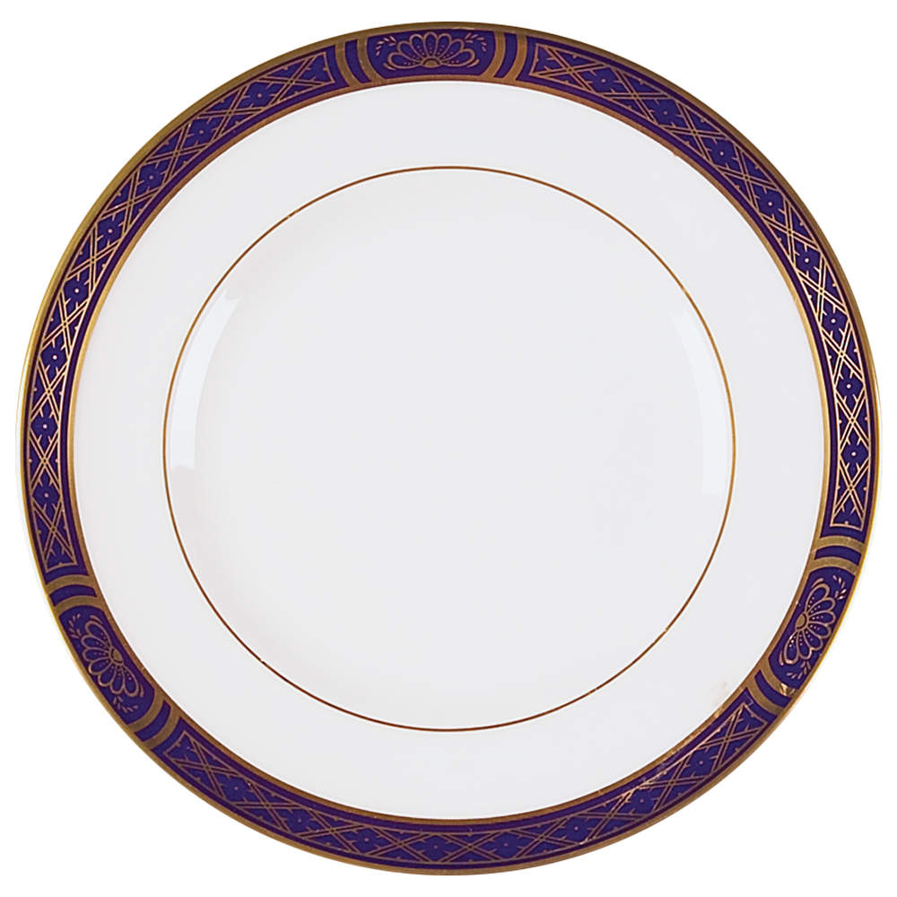 Mountbatten Cobalt Blue (Gold Trim) Bread & Butter Plate by Royal Worcester-1