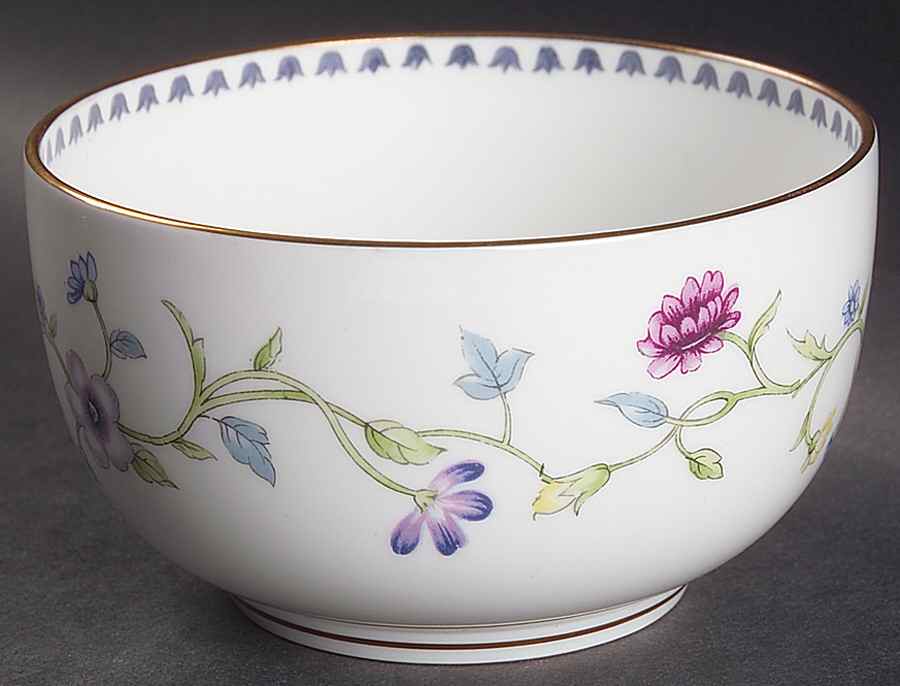 Patricia Cranberry Bowl by Royal Worcester-1