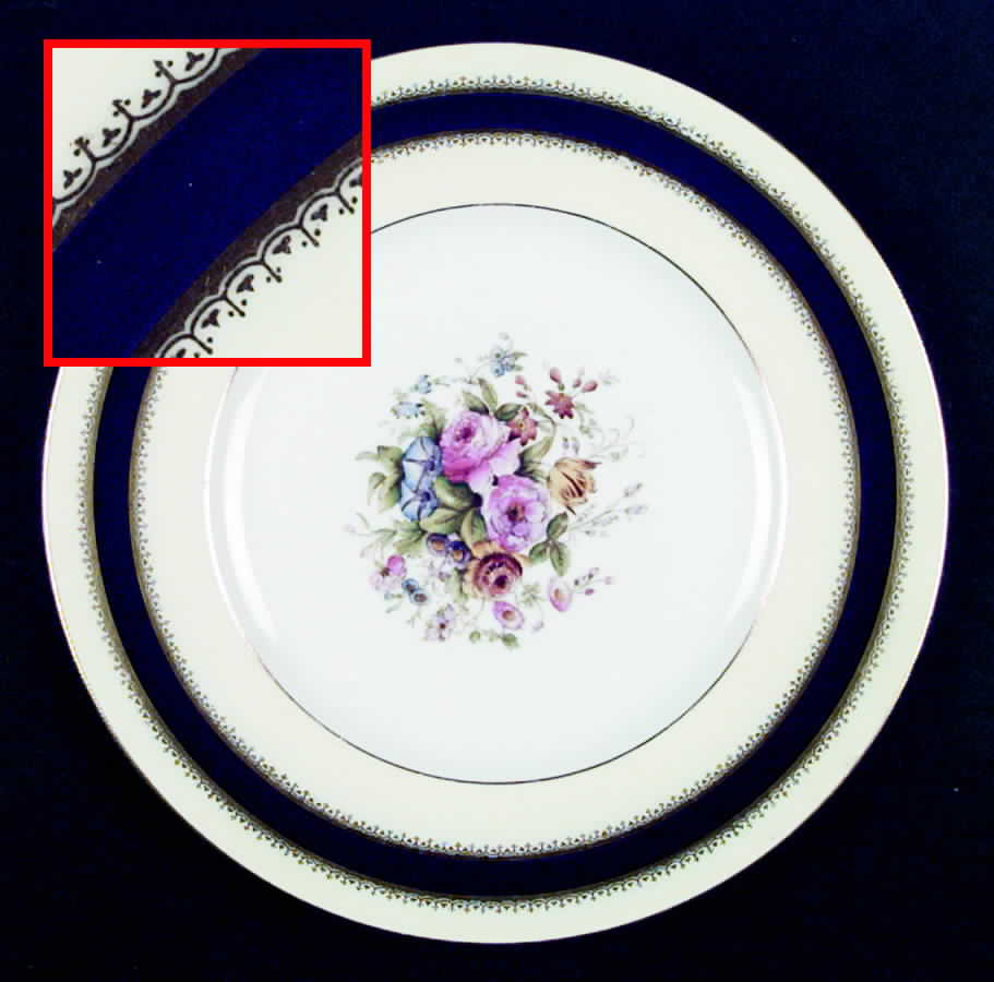 Princess Royal Dinner Plate by Royal Worcester-1