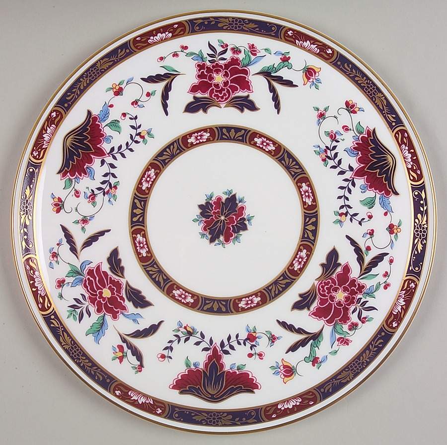 Prince Regent Cake Plate by Royal Worcester-1