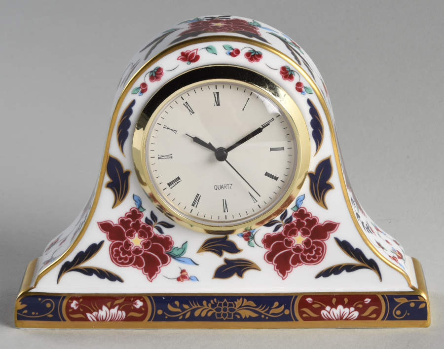 Prince Regent Mantel Clock by Royal Worcester-1