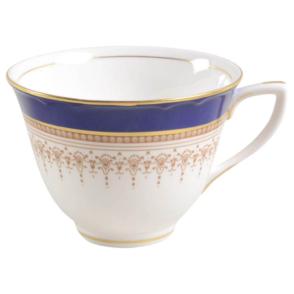 Regency Blue Flat Cup by Royal Worcester-1