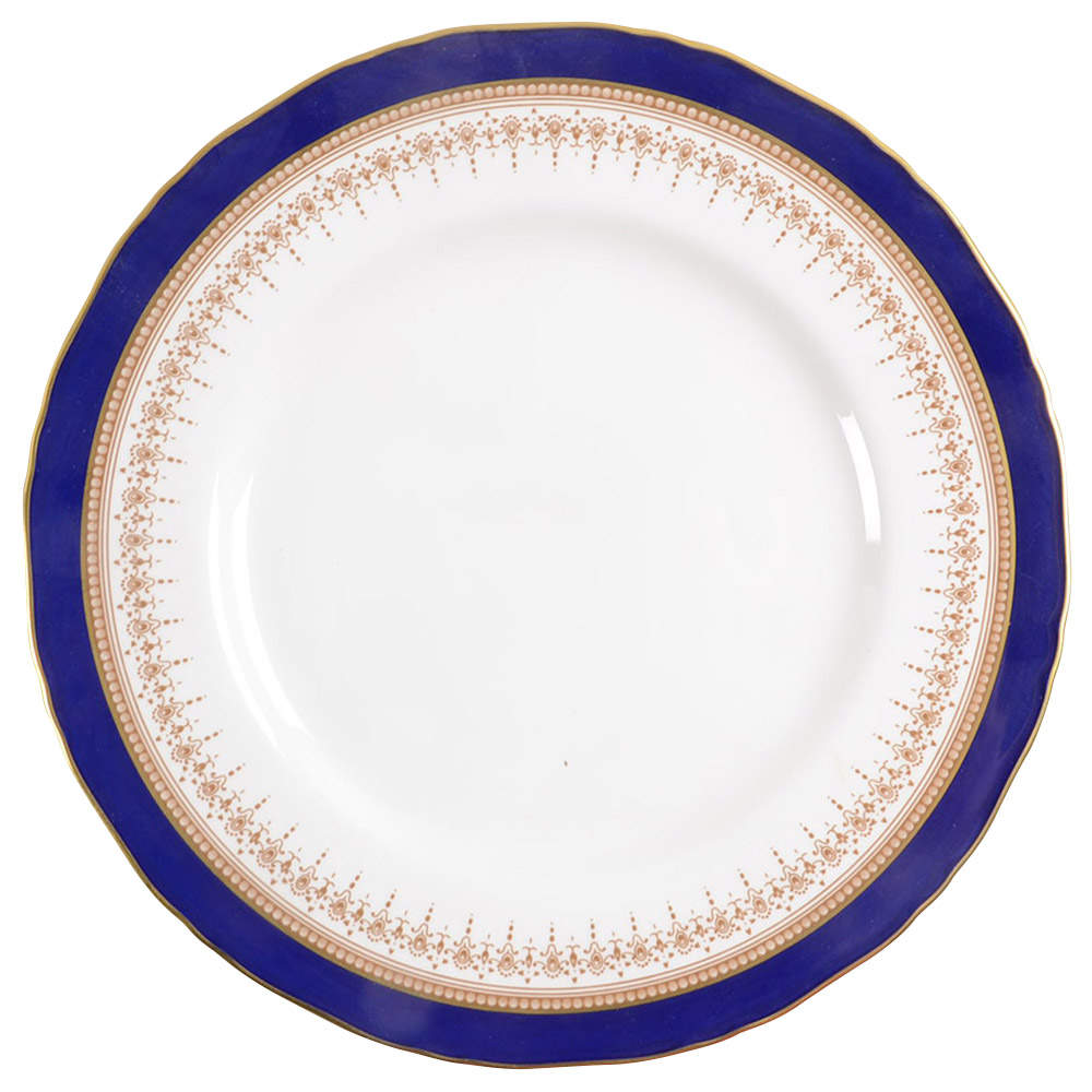 Regency Blue Dinner Plate by Royal Worcester-1