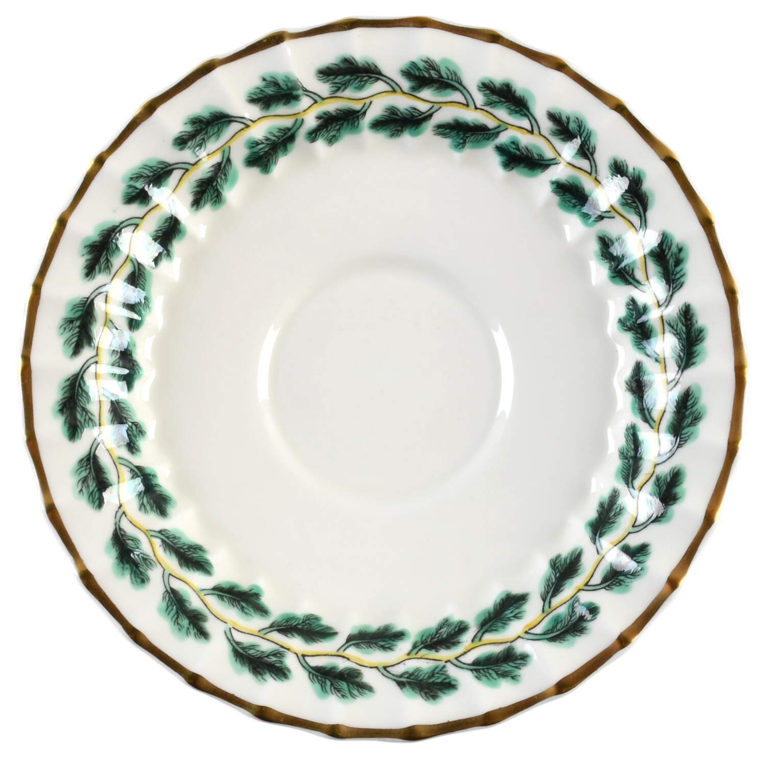 Royal Oak Saucer for Cream Soup Bowl by Royal Worcester-1